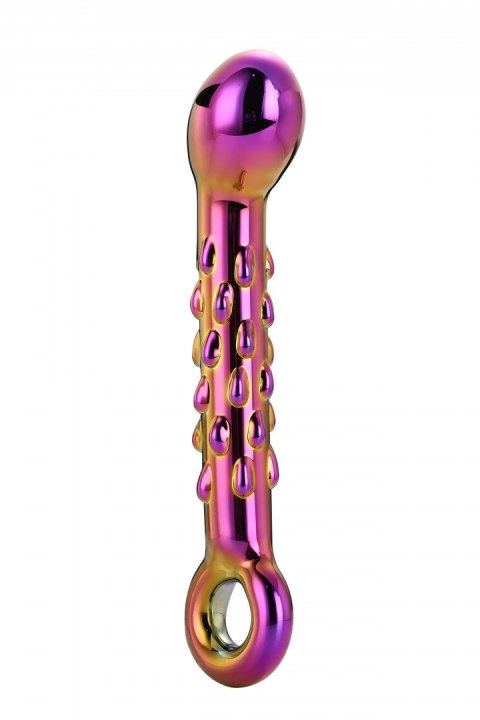 GLAMOUR GLASS RIBBED G-SPOT DILDO Dream Toys