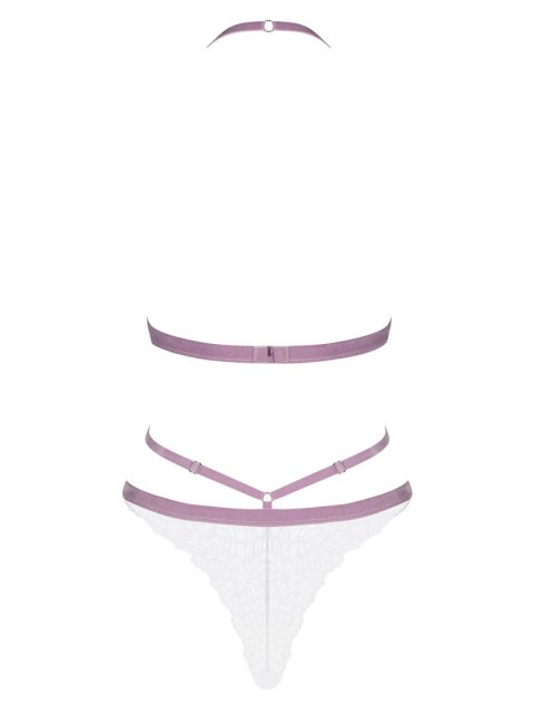 Bielizna-Lilyanne body białe L/XL Obsessive