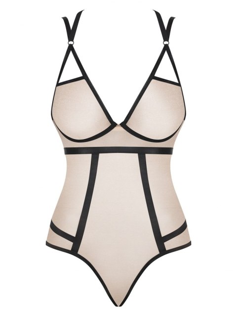 Body erotyczne prześwitujące Obsessive Nudelia S/M Obsessive