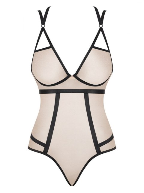 Body erotyczne prześwitujące Obsessive Nudelia S/M Obsessive