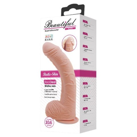 Duże dildo realistyczny sztuczny penis członek 28cm BAILE