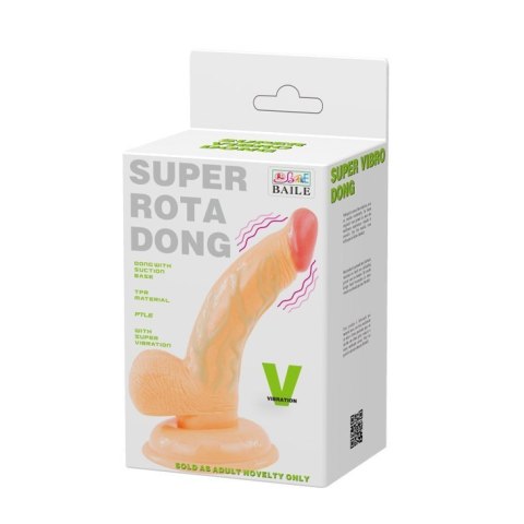 Wibrator punkt G penis realistyczny przyssawka 14cm BAILE