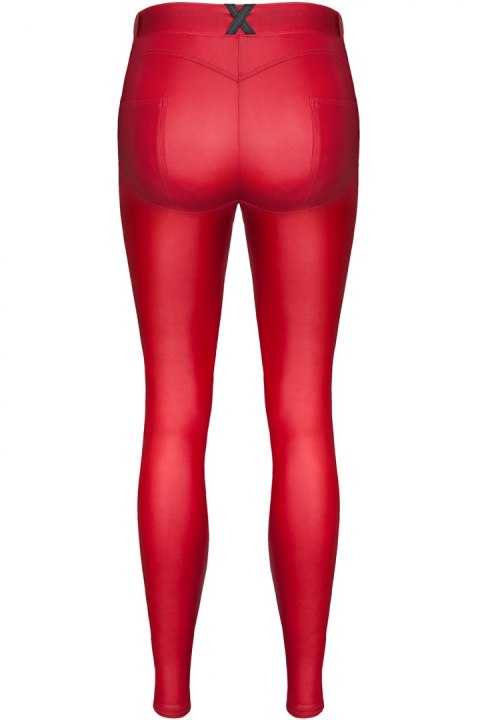 Bielizna - BRLIDIA001 legginsy czerwone rozmiar XXL Demoniq