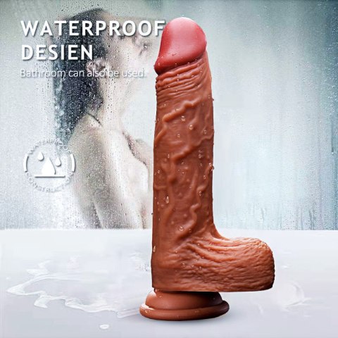 Wibrator podgrzewanie rotacja Boss Series Fox