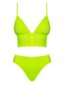 Komplet bielizny top figi - Obsessive Neonia S/M Obsessive