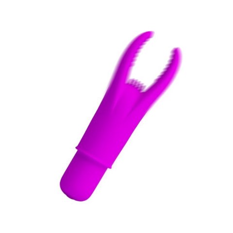 Masażer łechtaczki mini wibrator sex 12 trybów 9cm Pretty Love