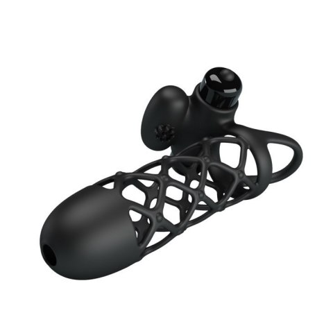 Nakładka na penisa przedłużająca masażer 10 trybów Pretty Love