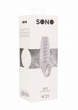 Nakładka na penisa z wypustkami powiększająca 20cm Sono