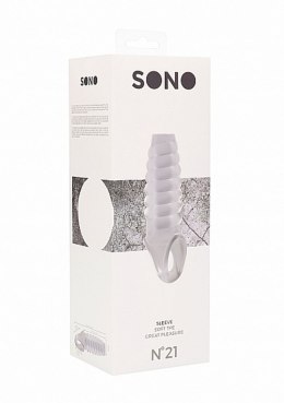 Nakładka na penisa z wypustkami powiększająca 20cm Sono