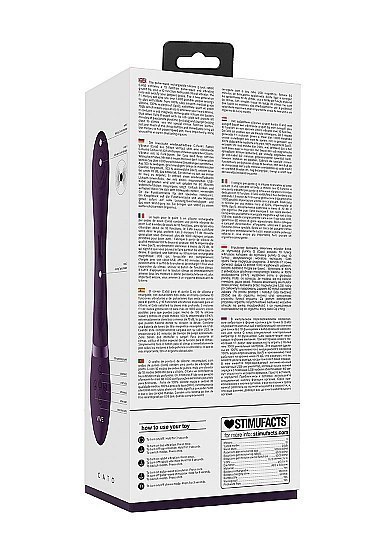 Wibrator króliczek z masażerem rotacją 21cm 10 trybów Vive