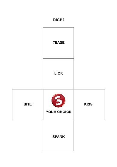 Kości-Love Dice Rosé Gold S-Line - Dolls