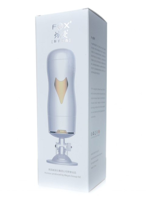 Masturbator pochwa i usta dwustronny przyssawka Boss Series Fox