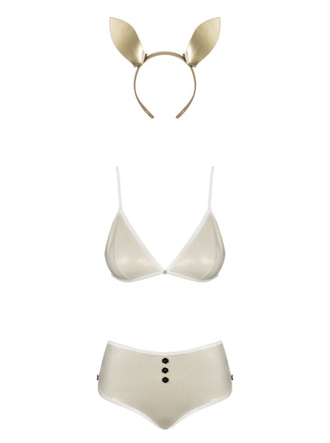 Przebranie sex króliczka Obsessive Neo Goldes 2XL Obsessive
