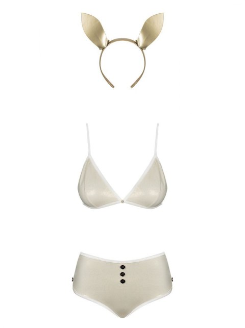 Przebranie sex króliczka Obsessive Neo Goldes 2XL Obsessive