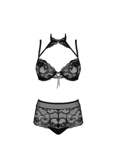 Biustonosz figi sex komplet Obsessive Elizenes S/M Obsessive