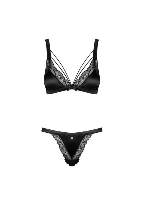 Stanik stringi sex komplet Obsessive Eloissa L/XL Obsessive