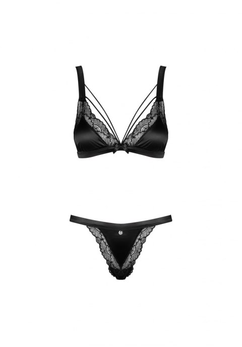 Stanik stringi sex komplet Obsessive Eloissa L/XL Obsessive