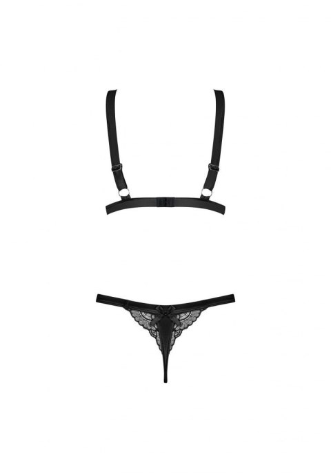 Stanik stringi sex komplet Obsessive Eloissa S/M Obsessive