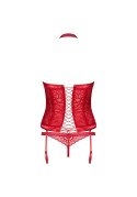 Gorset stringi sex komplet Obsessive Flameria S/M Obsessive