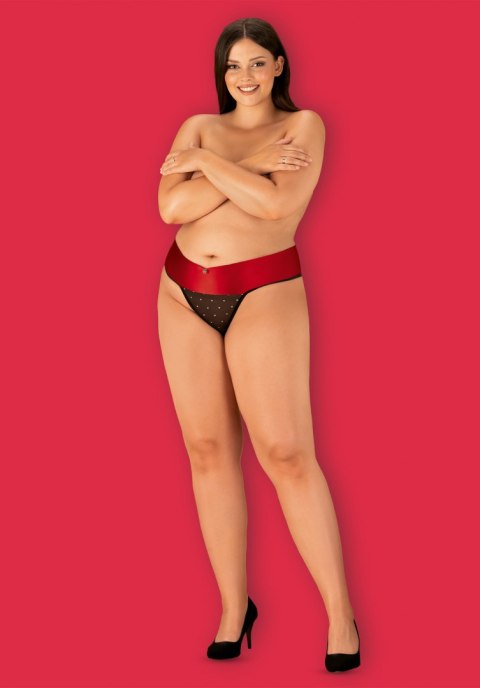 Stringi erotyczne Kokarda Tienesy 2XL/3XL Obsessive