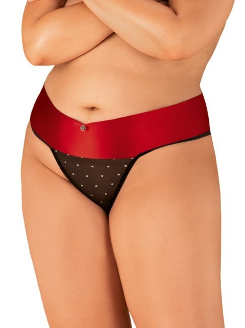 Stringi erotyczne Kokarda Tienesy 2XL/3XL Obsessive