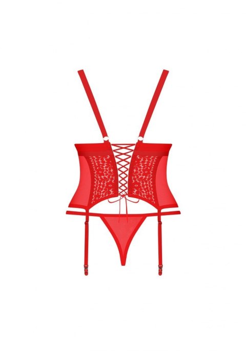 Gorset stringi komplet Obsessive Blossmina 6XL/7XL Obsessive