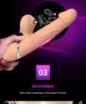 Wibrator-Basia Thtusting Vibrator 2 in 1 Tongue Vibrators USB Boss Series