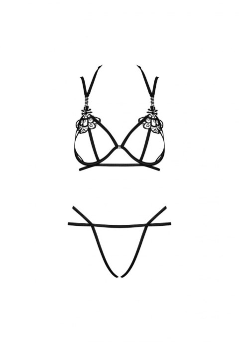 Biustonosz stringi komplet Badossa S/M Obsessive