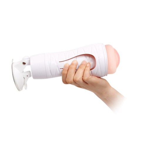 Masturbator wibrujący real stroker USB Crazy Bull