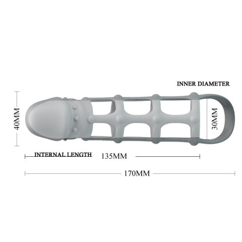 PRETTY LOVE - Penis Sleeve with Ball Strap Pretty Love