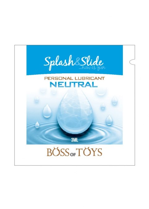 Saszetka żel nawilżający poślizgowy lubrykant 3 ml Boss Series Health