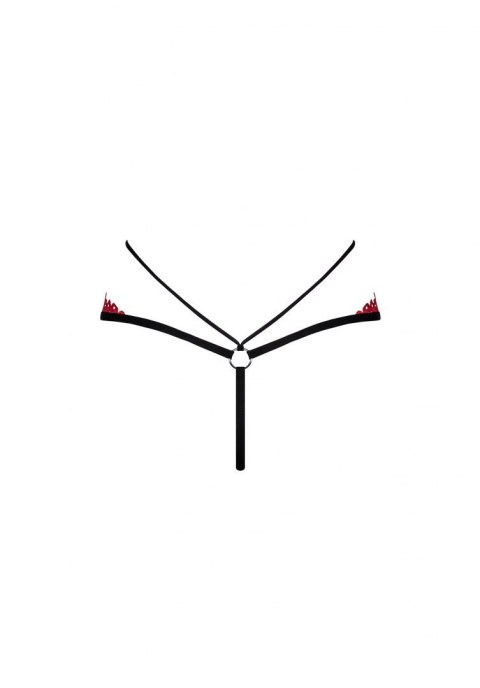 Stringi erotyczne koronkowe Obsessive Mettia L/XL Obsessive