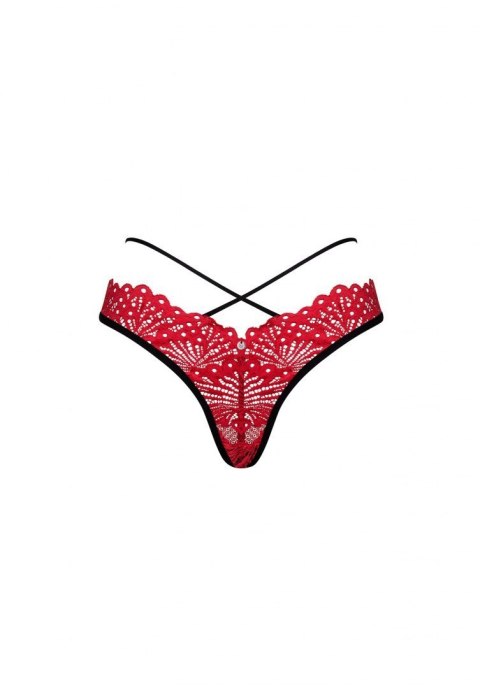 Stringi erotyczne koronkowe Obsessive Mettia L/XL Obsessive