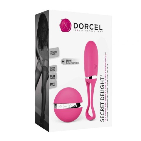 Jajeczko wibrujące DORCEL Secret Delight 10trybów różowy Dorcel