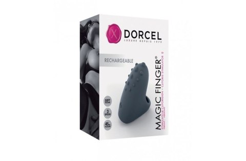 Wibrator na palec stymulator DORCEL Magic Finger czarny Dorcel