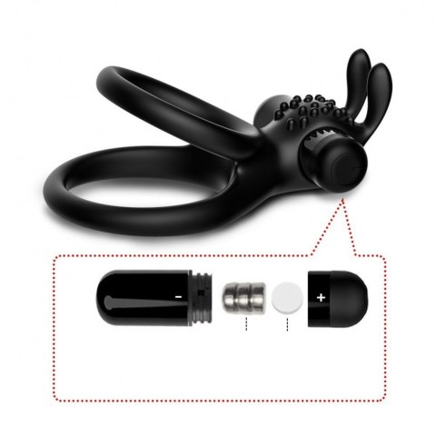 Podwójny wibrujący pierścień na penisa jądra sex Boss Series Joy