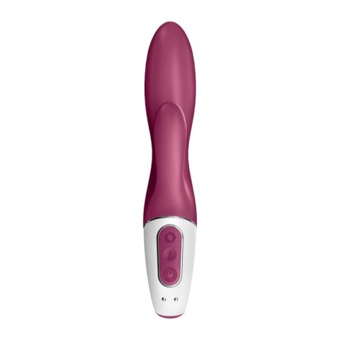 Wibrator króliczek ciepły Satisfyer Heated Affair bordowy Satisfyer