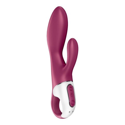 Wibrator króliczek ciepły Satisfyer Heated Affair bordowy Satisfyer