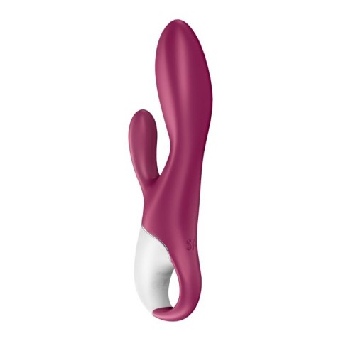 Wibrator króliczek ciepły Satisfyer Heated Affair bordowy Satisfyer