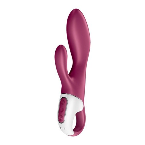 Wibrator króliczek ciepły Satisfyer Heated Affair bordowy Satisfyer
