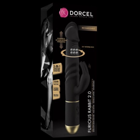 Wibrator króliczek posuw DORCEL Furious Rabbit 27cm Dorcel