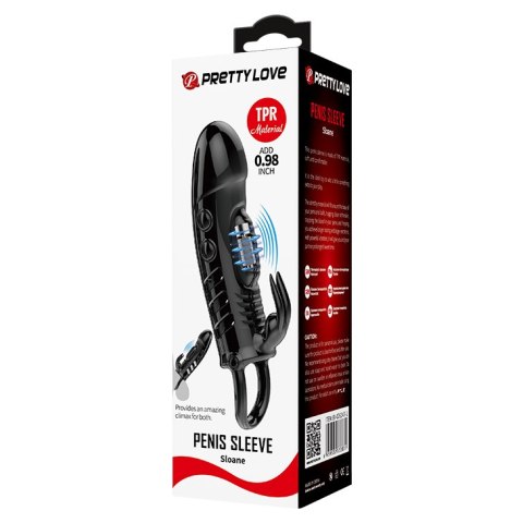 PRETTY LOVE -Sloane, PENIS SLEEVE Vibration Pretty Love