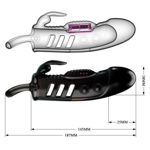 PRETTY LOVE -Sloane, PENIS SLEEVE Vibration Pretty Love