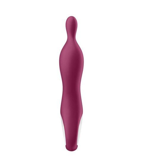 Wibrator do punktu A Satisfyer A-Mazing 1 12 trybów 21cm czerwony Satisfyer
