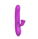 Wibrator-Angelia, USB 3 functions of thrusting / 20 vibrations Purple Boss Series