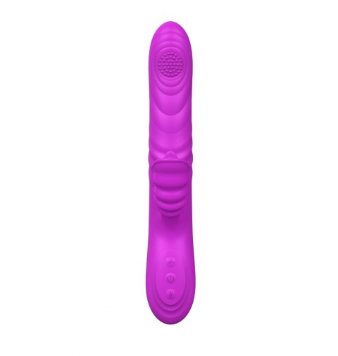 Wibrator-Angelia, USB 3 functions of thrusting / 20 vibrations Purple Boss Series