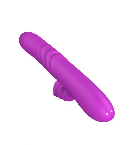 Wibrator-Angelia, USB 3 functions of thrusting / 20 vibrations Purple Boss Series
