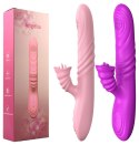 Wibrator-Angelia, USB 3 functions of thrusting / 20 vibrations Purple Boss Series