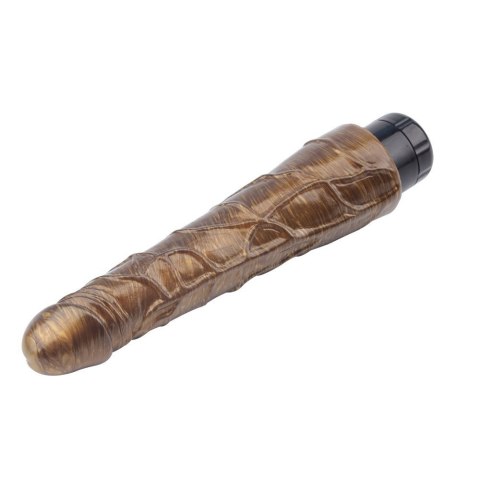 Realistyczny Złoty Wibrator Johnny Boner-Gold DarkMuscle