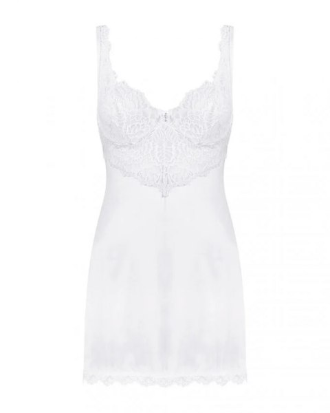 Bielizna-Amor Blanco koszulka i stringi biały L/XL Obsessive